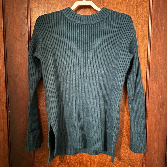 NWT Ann Taylor Ribbed Tunic Sweater XS - Picture 2 of 6